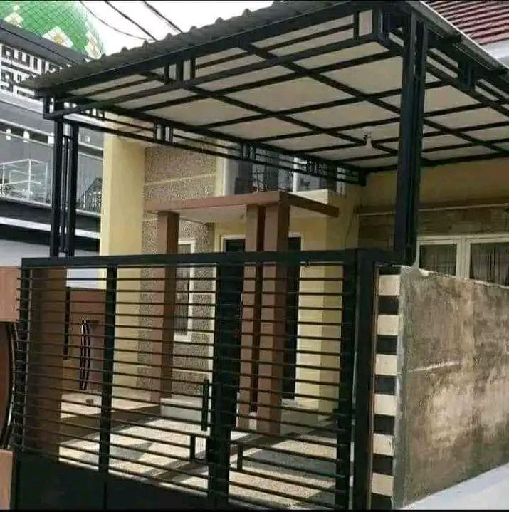 kanopi besi hollow 4x4